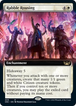 Image for Rabble Rousing (Extended Art) (409) [Streets of New Capenna]