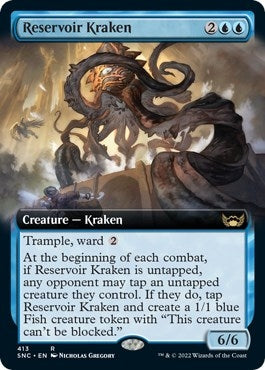 Image for Reservoir Kraken (Extended Art) (413) [Streets of New Capenna]