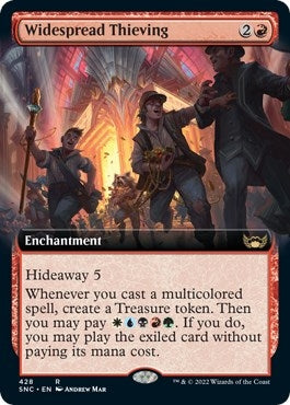 Image for Widespread Thieving (Extended Art) (428) - Magic: The Gathering