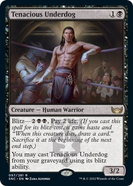Image for Tenacious Underdog (97) - Magic: The Gathering