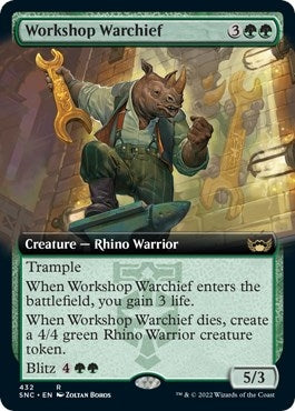 Image for Workshop Warchief (Extended Art) (432) [Streets of New Capenna]