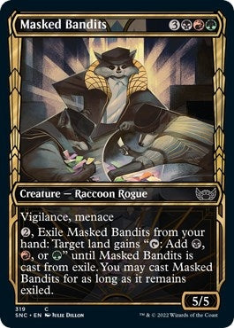 Image for Masked Bandits (Showcase) (319) [Streets of New Capenna]