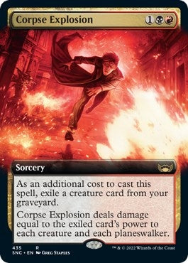 Image for Corpse Explosion (Extended Art) (435) [Streets of New Capenna]