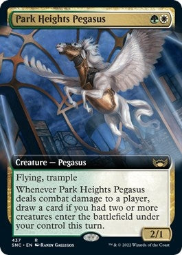 Image for Park Heights Pegasus (Extended Art) (437) [Streets of New Capenna]