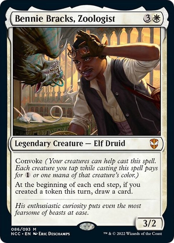 Image for Bennie Bracks, Zoologist (86) [Commander: Streets of New Capenna]