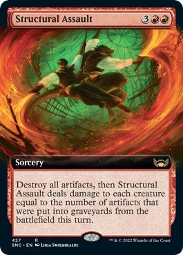 Image for Structural Assault (Extended Art) (427) [Streets of New Capenna]