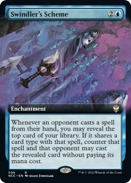 Image for Swindler's Scheme (Extended Art) (96) [Commander: Streets of New Capenna]