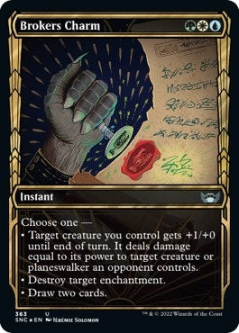 Image for Brokers Charm (Gilded Foil) (363) [Streets of New Capenna]