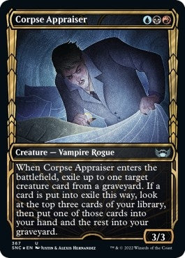Image for Corpse Appraiser (Gilded Foil) (367) [Streets of New Capenna]