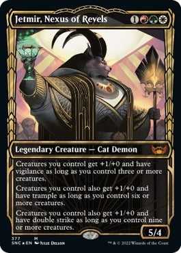 Image for Jetmir, Nexus of Revels (Gilded Foil) (377) [Streets of New Capenna]