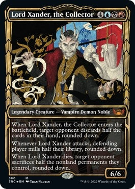 Image for Lord Xander, the Collector (Gilded Foil) (380) [Streets of New Capenna]