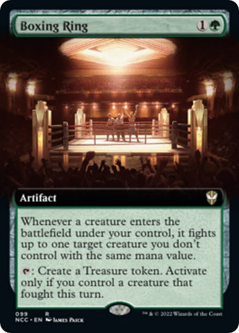 Image for Boxing Ring (Extended Art) (99) [Commander: Streets of New Capenna]