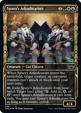Image for Spara's Adjudicators (Gilded Foil) (400) [Streets of New Capenna]