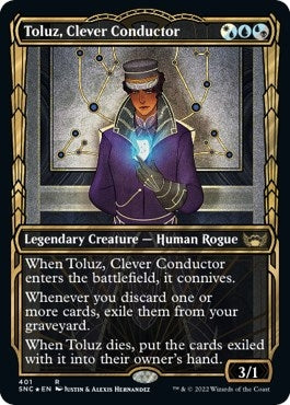 Image for Toluz, Clever Conductor (Gilded Foil) (401) - Magic: The Gathering