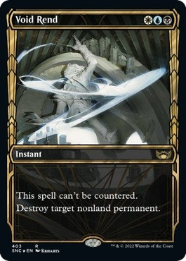 Image for Void Rend (Gilded Foil) (403) [Streets of New Capenna]