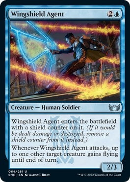 Image for Wingshield Agent (64) [Streets of New Capenna]