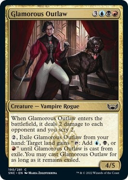 Image for Glamorous Outlaw (190) [Streets of New Capenna]