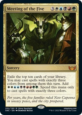 Image for Meeting of the Five (202) [Streets of New Capenna]
