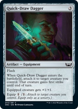 Image for Quick-Draw Dagger (243) - Magic: The Gathering