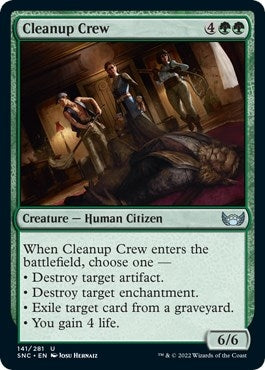 Image for Cleanup Crew (141) [Streets of New Capenna]