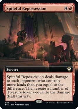 Image for Spiteful Repossession (Extended Art) (98) [Commander: Streets of New Capenna]