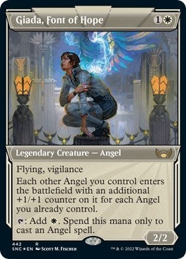 Image for Giada, Font of Hope (Showcase) (Foil Etched) (442) [Streets of New Capenna]