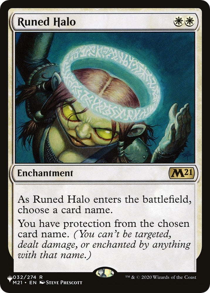 Image for Runed Halo (32) [The List Reprints]