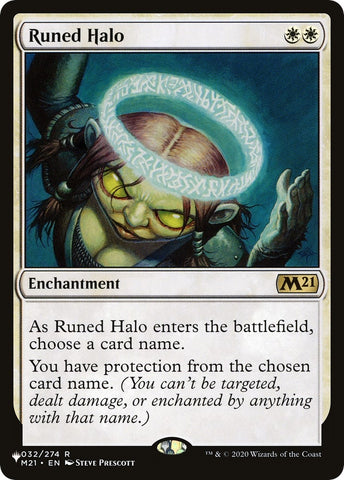 Image for Runed Halo (32) [The List Reprints]