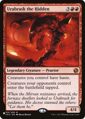 Image for Urabrask the Hidden (152) [The List Reprints]