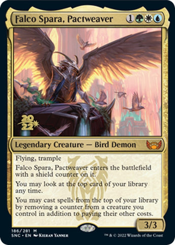 Image for Falco Spara, Pactweaver (186) [Prerelease Cards]