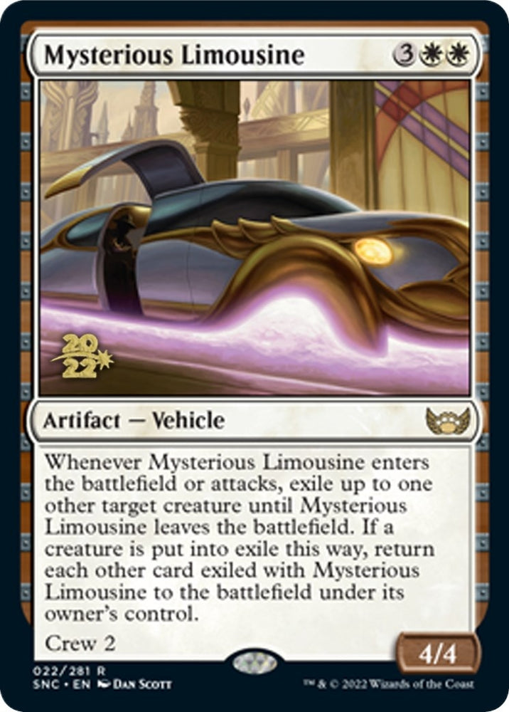 Image for Mysterious Limousine (22) [Prerelease Cards]