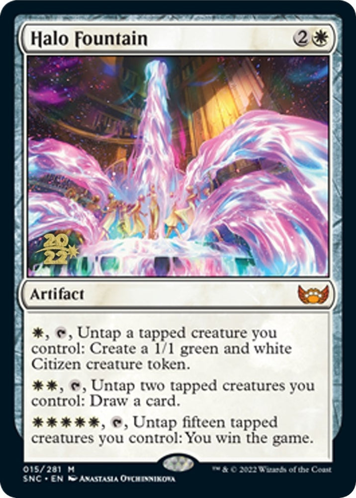 Image for Halo Fountain (15) [Prerelease Cards]