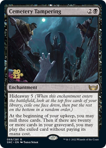 Image for Cemetery Tampering (69) [Prerelease Cards]