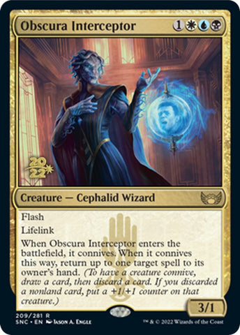 Image for Obscura Interceptor (209) [Prerelease Cards]