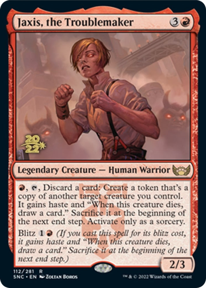 Image for Jaxis, the Troublemaker (112) [Prerelease Cards]