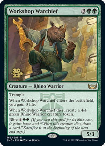 Image for Workshop Warchief (165) [Prerelease Cards]