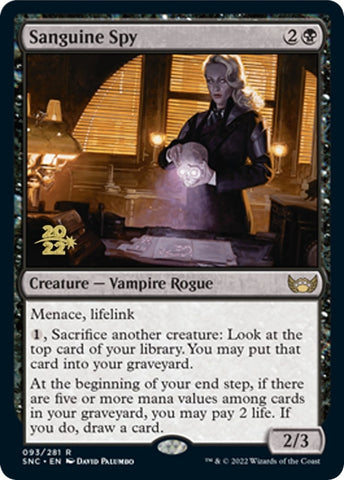 Image for Sanguine Spy (93) [Prerelease Cards]