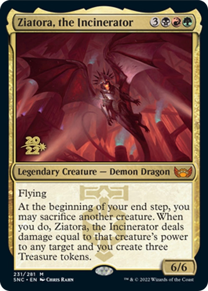Image for Ziatora, the Incinerator (231) [Prerelease Cards]