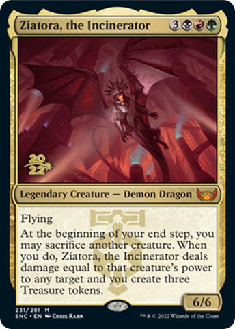 Image for Ziatora, the Incinerator (231) [Prerelease Cards]