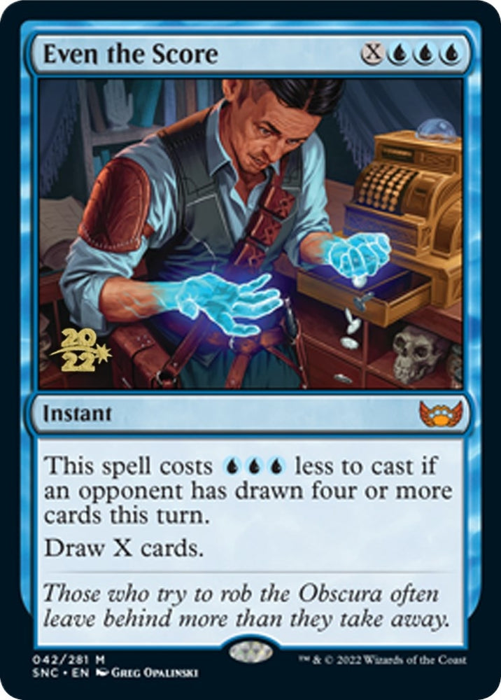 Image for Even the Score (42) [Prerelease Cards]