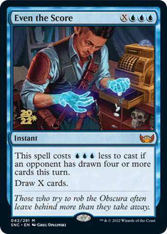 Image for Even the Score (42) [Prerelease Cards]