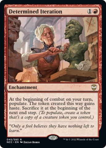 Image for Determined Iteration (45) [Commander: Streets of New Capenna]