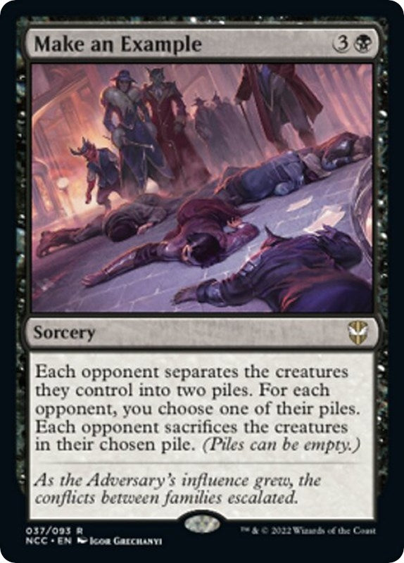 Image for Make an Example (37) [Commander: Streets of New Capenna]