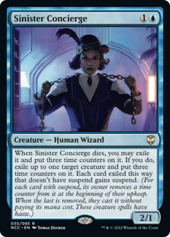 Image for Sinister Concierge (30) [Commander: Streets of New Capenna]