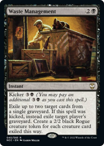 Image for Waste Management (40) [Commander: Streets of New Capenna]