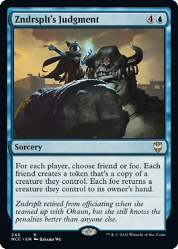 Image for Zndrsplt's Judgment (240) [Commander: Streets of New Capenna]