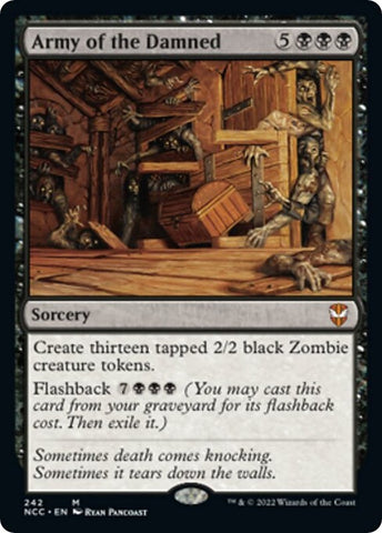 Image for Army of the Damned (242) [Commander: Streets of New Capenna]