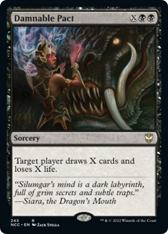 Image for Damnable Pact (245) [Commander: Streets of New Capenna]