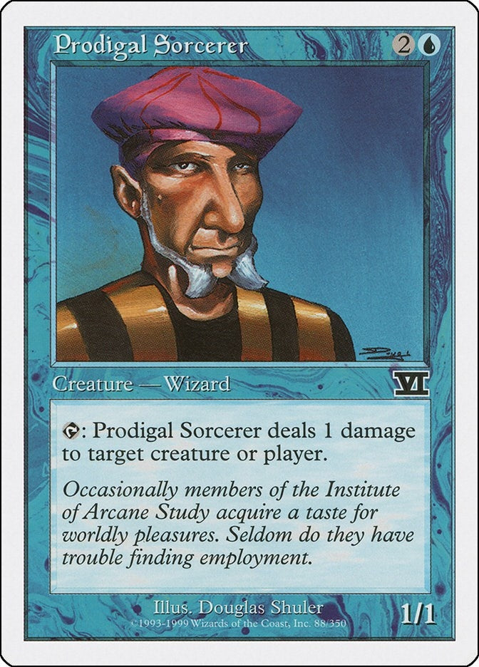 Image for Prodigal Sorcerer (88) - Magic: The Gathering
