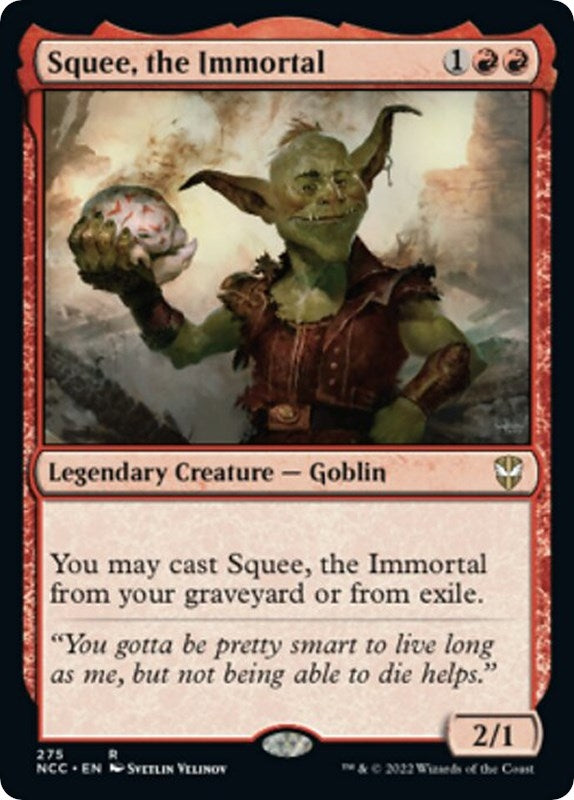 Image for Squee, the Immortal (275) [Commander: Streets of New Capenna]